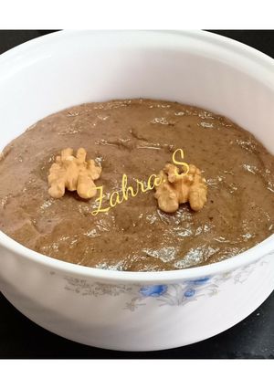 A picture of Walnut Halwa.