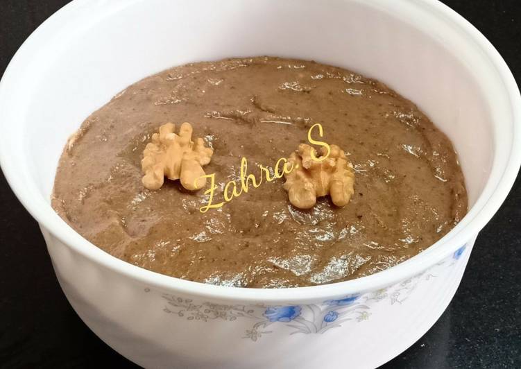 Steps to Prepare Super Quick Homemade Walnut Halwa