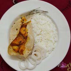A picture of Chicken Diwani.