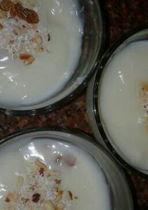 صورة لوصفة مهلبيه بالمكسرات