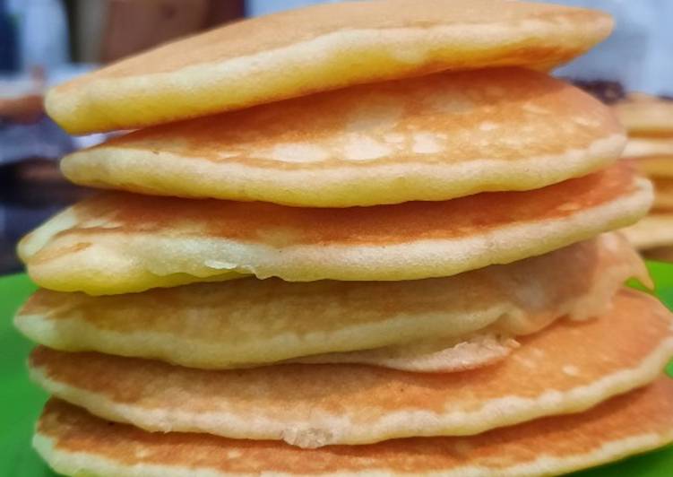 Cara Gampang Membuat Easy Fluffy Pancake, Lezat