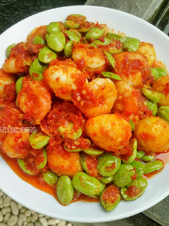 Foto resep Sambal udang petai