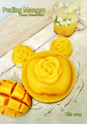 Foto resep Puding Manggo (Mangga Orange)
