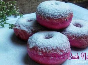 Foto resep Donat buah naga