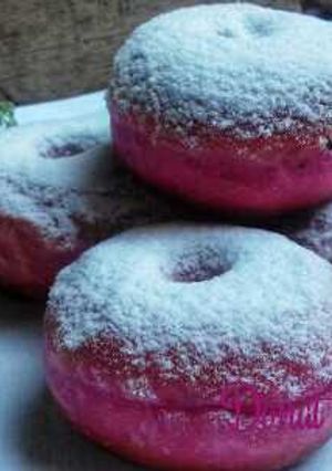 Foto resep Donat buah naga