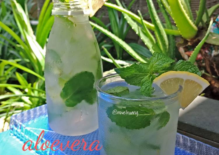 Cara Gampang Membuat Aloevera cocktail yang Lezat