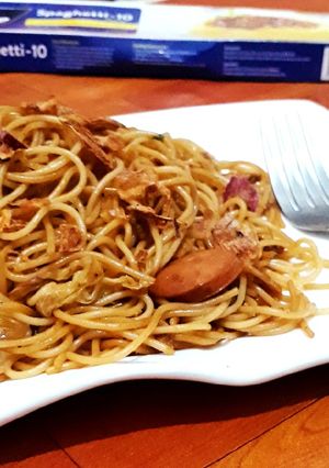 Foto resep Spaghetti Goreng