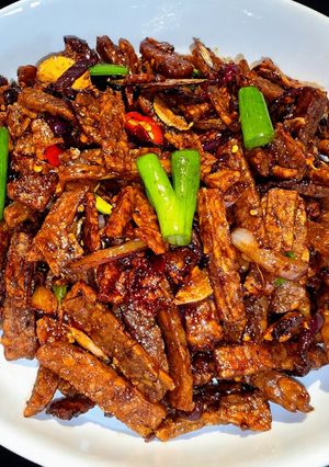 Foto resep Tempe orek Pedas