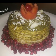 A picture of Leftover Roti's spicy cake.