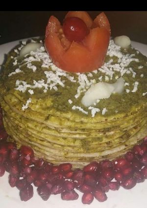 A picture of Leftover Roti's spicy cake.