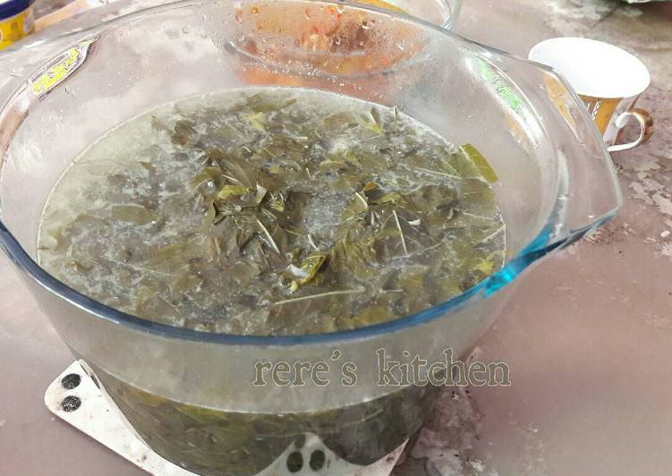 Resep Oblok-oblok daun singkong, Lezat