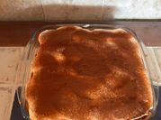 Una foto de postre light