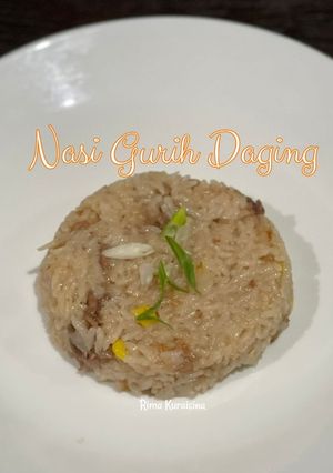 Foto resep Nasi Gurih Daging