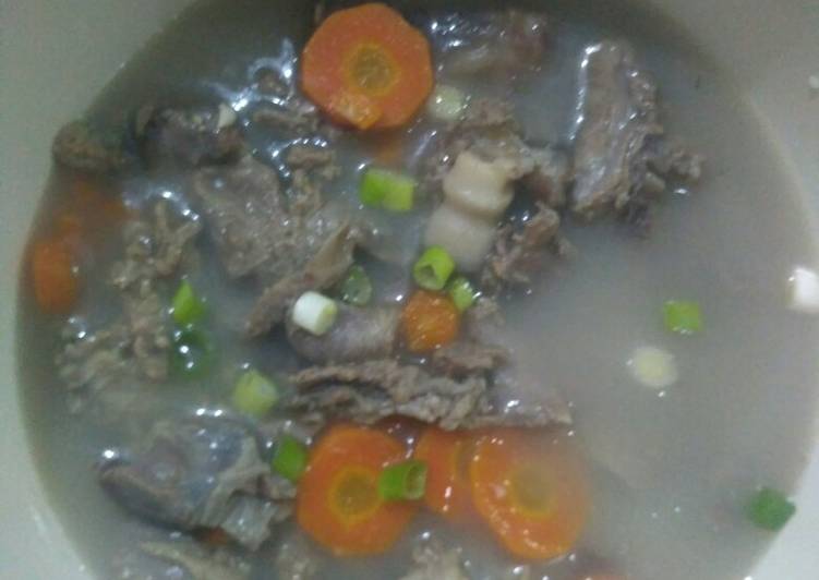 Sop Tetelan kambing