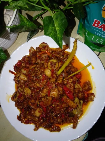Langkah Mudah untuk Membikin Resep  Oseng mercon cumi asin mix tempe yang Menggugah Selera, Enak Banget