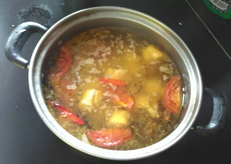 Resep Sup Batak Ikan Patin Jadi, mengenyangkan