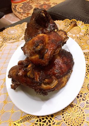 Hình của món Vịt quay bằng nồi chiên không dầu.