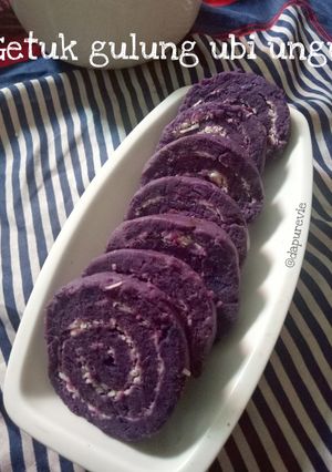 Foto resep Getuk gulung ubi ungu