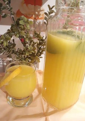 صورة لوصفة عصير 🍊+🍋+🍌