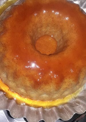 Una foto de Flan de Banana 😋
