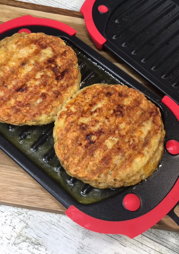 Una foto de Hamburguesas express en Lékué Grill
