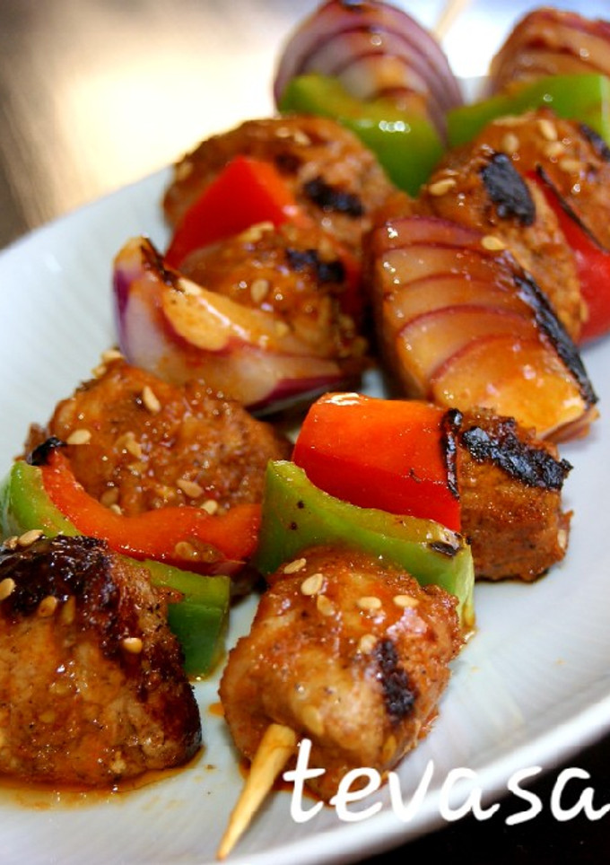 Una foto de Brocheta de solomillo 🌶 🌶