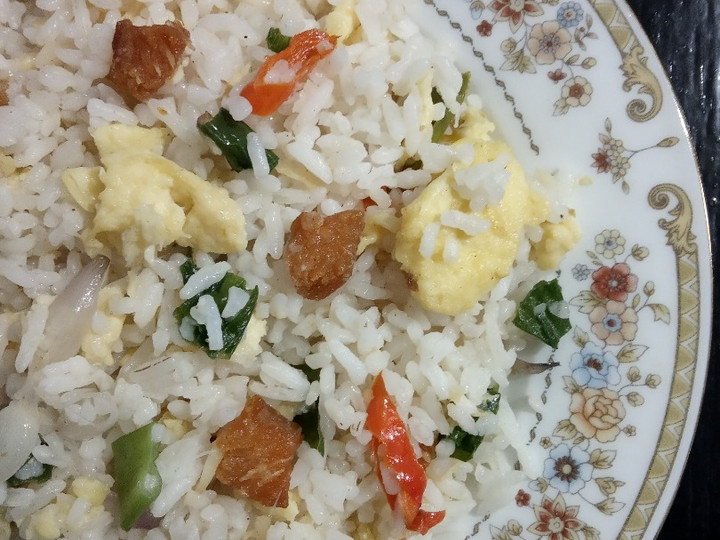 Langkah Mudah untuk Menyiapkan 510) Nasi Goreng Ikan Asin yang Menggugah Selera