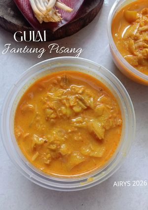 Foto resep Gulai Jantung Pisang (Frozen)