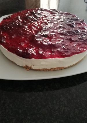 A picture of Panna Cotta Cheesecake.