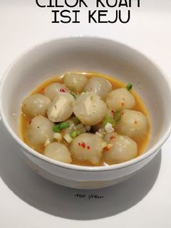 Foto resep Cilok kuah isi keju