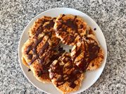 Una foto de pancake con harina de coco