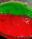 Fruit cream dessert