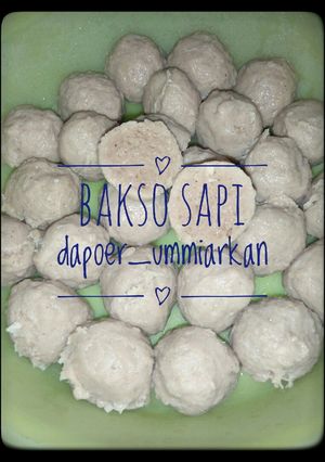 Foto resep BAKSO SAPI (tanpa msg)