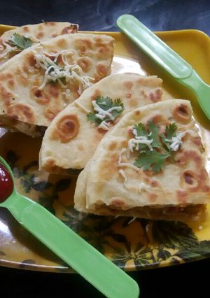 A picture of Vegetable Quesadilla.