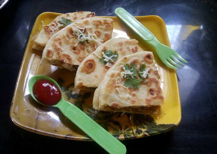 Recipe of Super Quick Homemade Vegetable Quesadilla