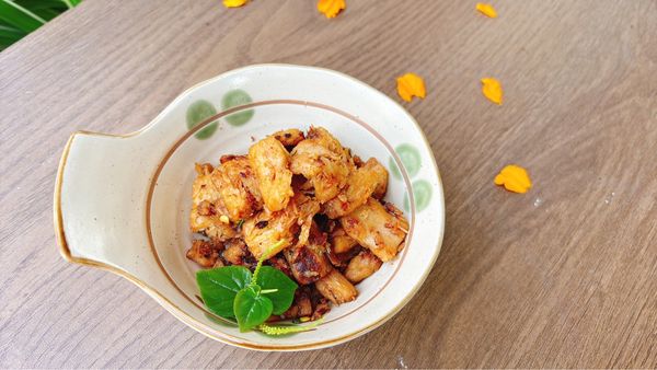 Gà Lát Chay Xào Chanh Sả Mật Ong