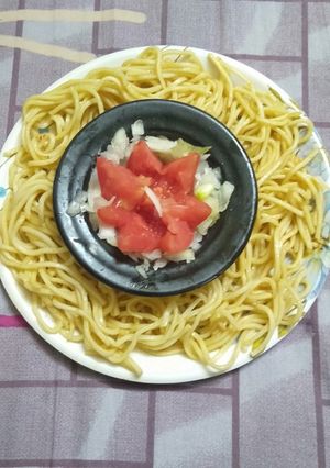 A picture of Homemade noodles.