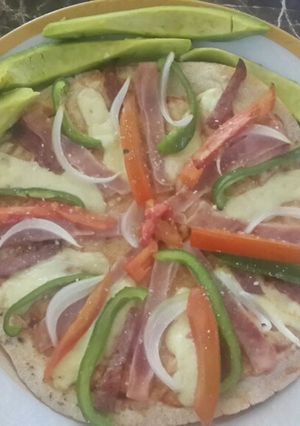 Una foto de Pizza Express #CocinaRápidayFacil