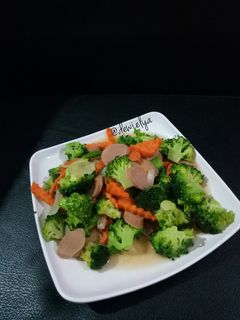 Foto resep Brokoli saus tiram