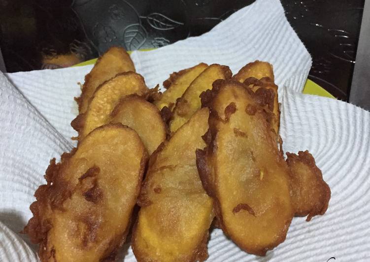 Pisang Tanduk Goreng