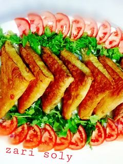 عکسی از دستور سمبوسه پیتزایی