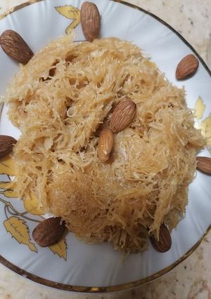 A picture of Sawaiyon ka Zarda (Sweet vermicelli).