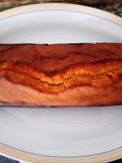 Una foto de Bizcocho de calabaza y nueces