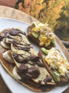 Una foto de Desayuno rico y rápido