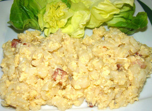 Tojásos nokedli recept fotója
