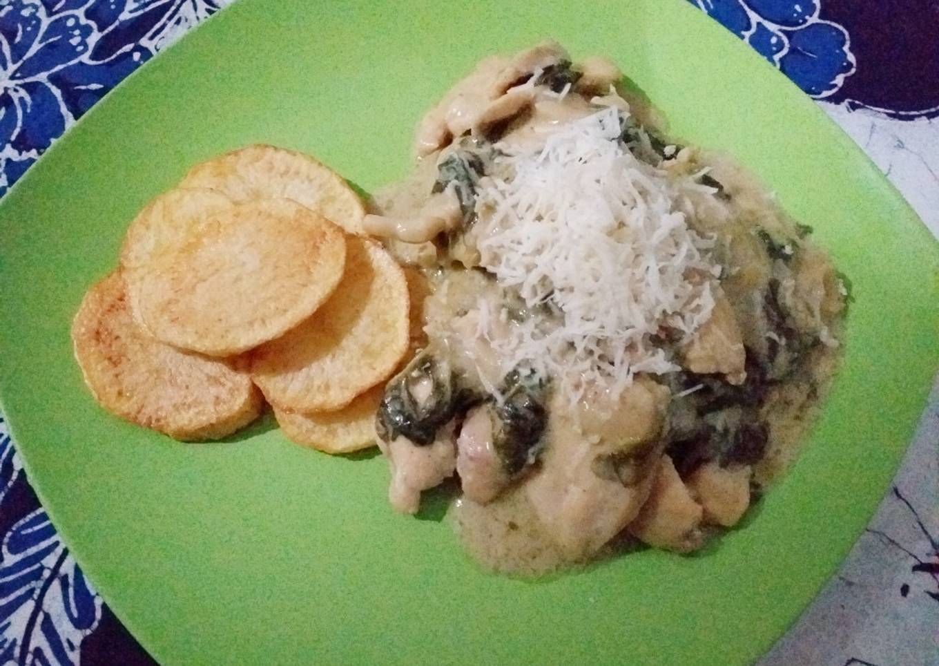 #1.GBA. Chicken Creamy Mushroom