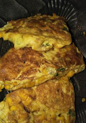 Foto resep Omelete Sweet corn