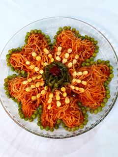 عکسی از دستور ماکارونی سبزیجات