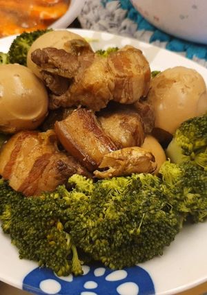 【透食】富貴團圓紅燒肉 的食譜成品照片