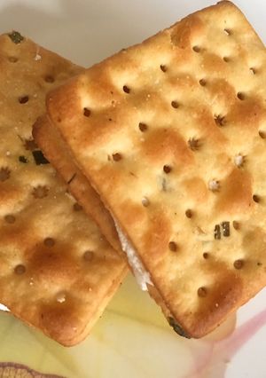 氣炸鍋 棉花糖牛札糖餅乾 的食譜成品照片